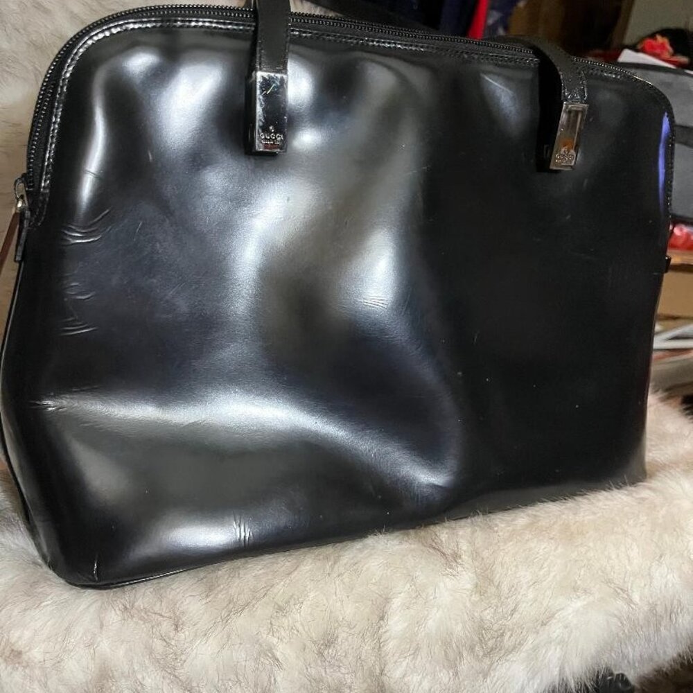 GUCCI  -  CLASSIC GUCCI BLACK BAG